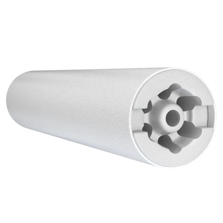Der Filter mit Filtrierpapier-Hülle